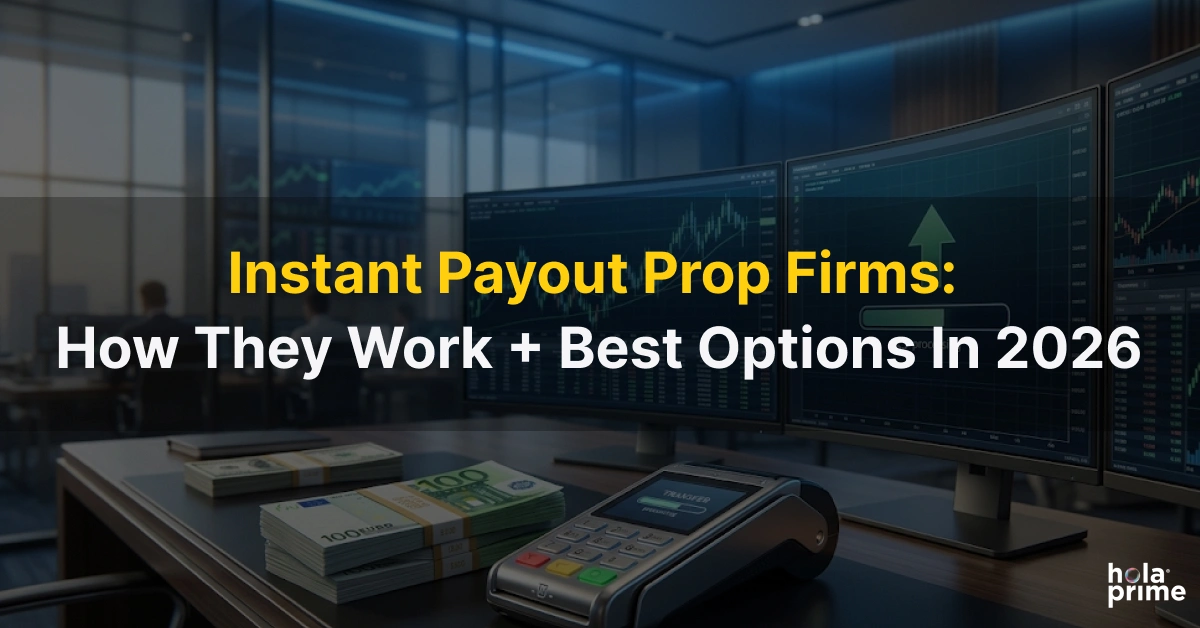 Instant Payout Prop Firms: How They Work + Best Options in 2026